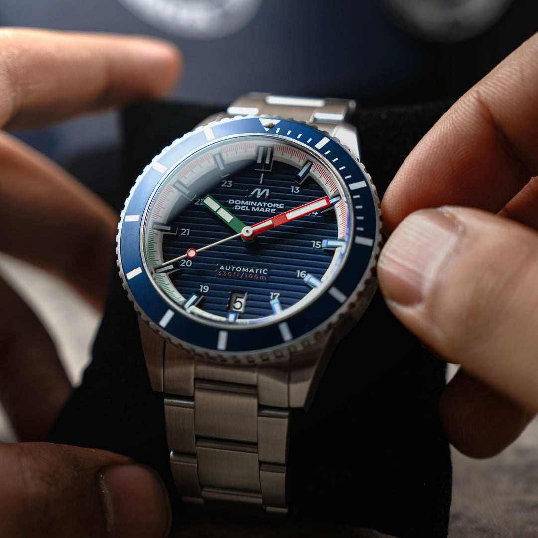 Dominatore Del Mare Scilla Automatic Oxford Blue | Watches.com