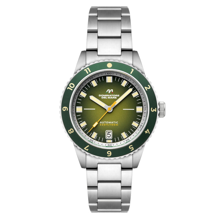 Dominatore Del Mare Tropea Automatic Jade Green angled shot picture