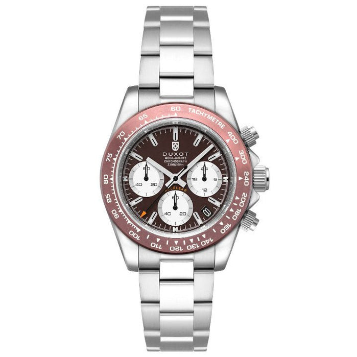 Duxot Accelero Chronograph Cacao Brown angled shot picture