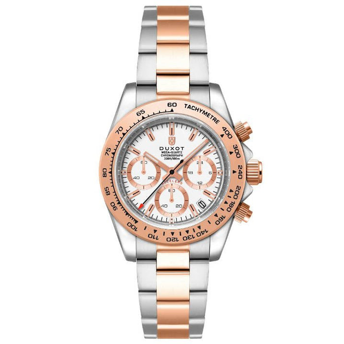 Duxot Accelero Chronograph Cascading White angled shot picture