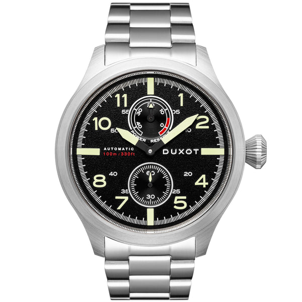 Duxot Altius Automatic Black SS | Watches.com