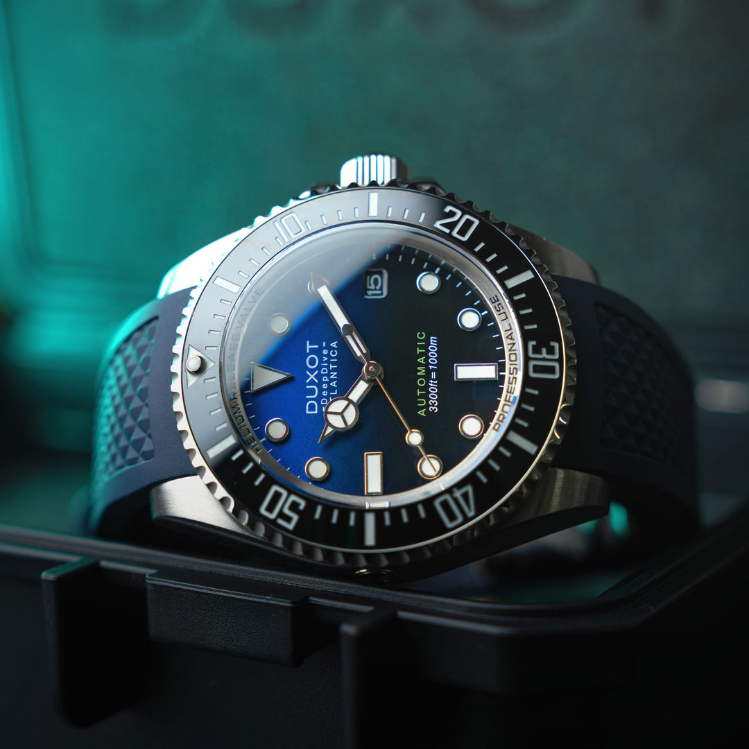 Duxot Atlantica Deep Dive Automatic Cobalt Blue Limited Edition