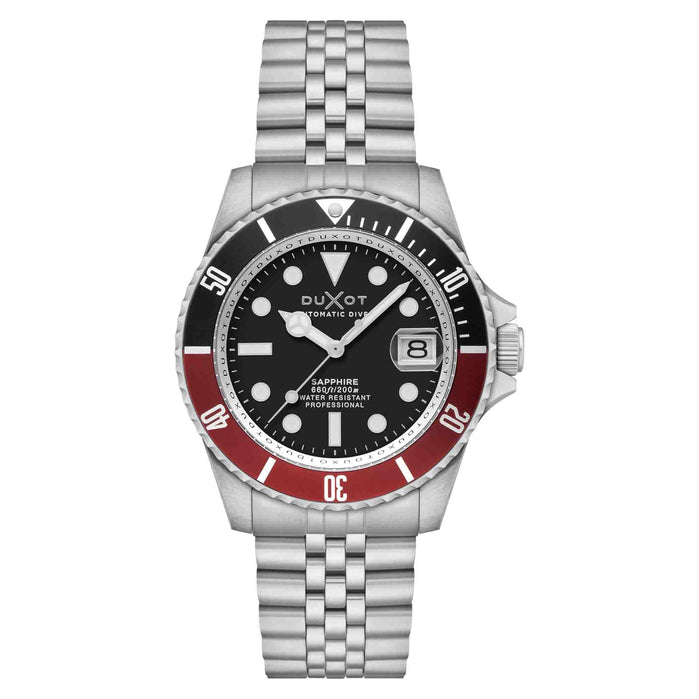 Duxot Atlantica Diver Automatic Jade Black angled shot picture