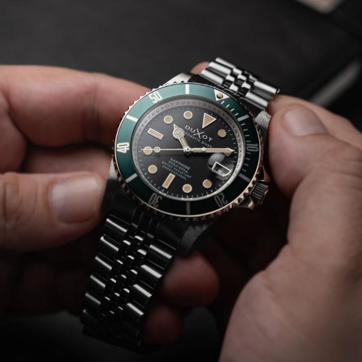 Duxot Atlantica Diver Automatic Soot Black – Watches.com