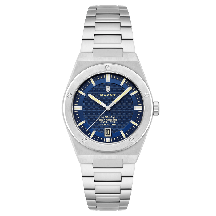 Duxot Bastia Automatic Royal Blue angled shot picture