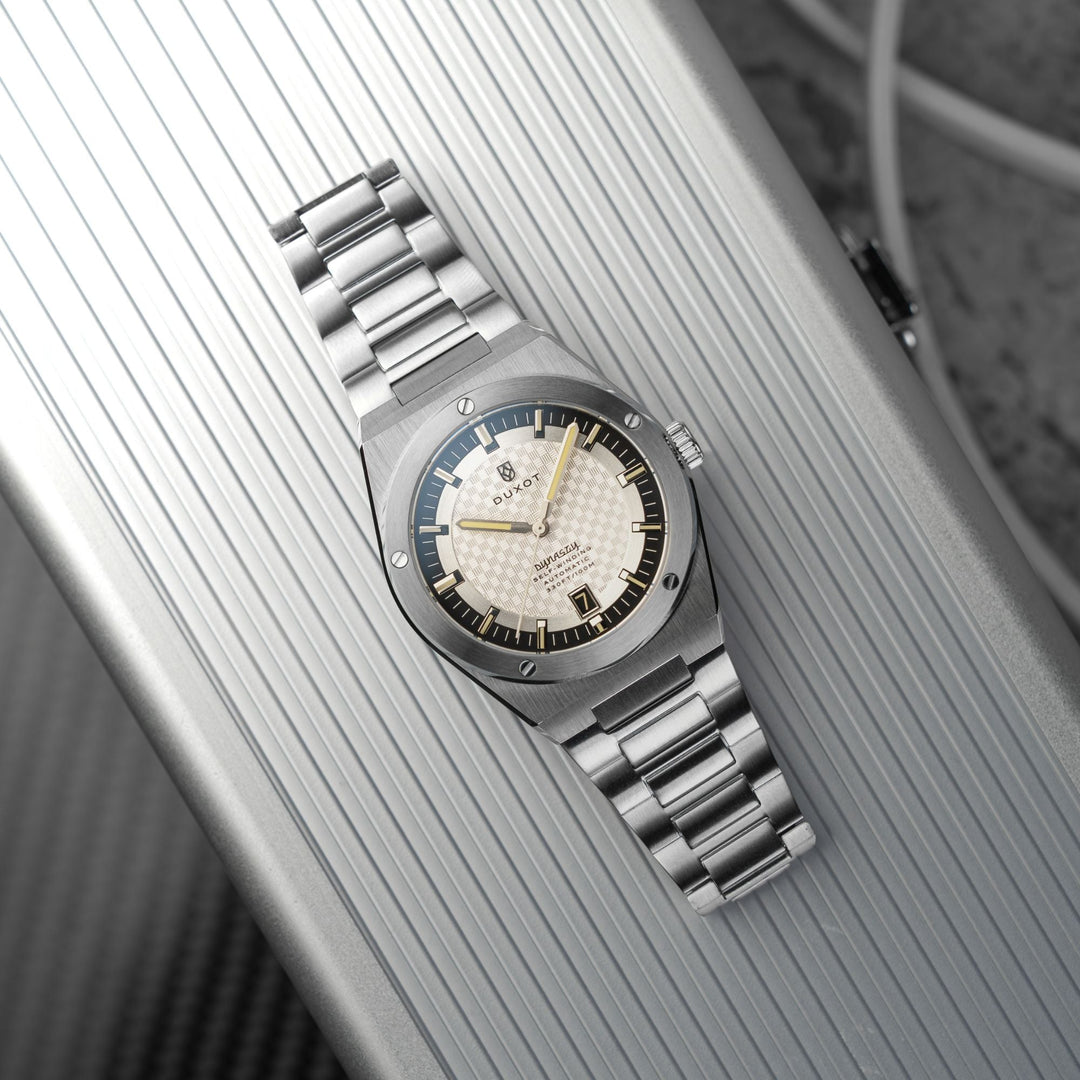 Duxot Bastia Automatic Sandy Silver – Watches.com