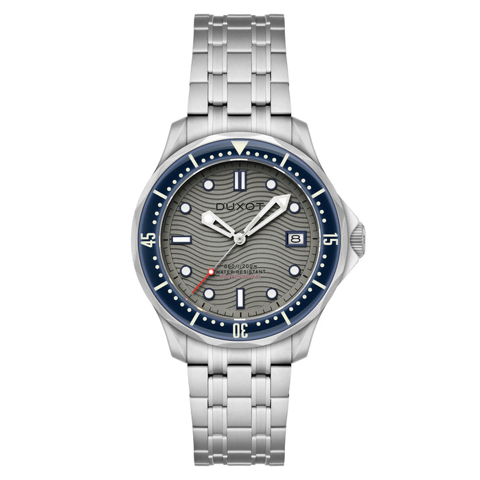 Duxot Henri Diver Automatic Ash Grey angled shot picture