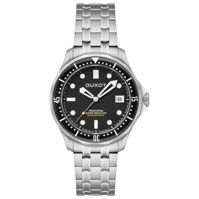 Duxot Henri Diver Automatic Ink Black angled shot picture