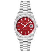 Duxot Marcel Automatic Firebrick Red - Watches.com - DX - 2059 - 44