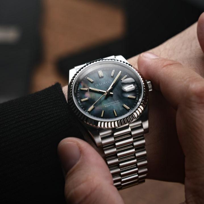 Duxot Marcel Automatic Stout Black - Watches.com - DX - 2059 - 22