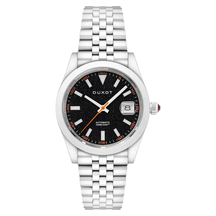 Duxot Vezeto Automatic Black Sandstone Limited Edition angled shot picture