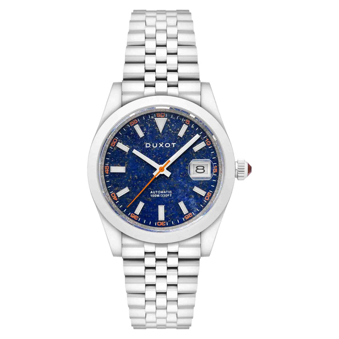 Duxot Vezeto Automatic Lapiz Lazuli Limited Edition angled shot picture
