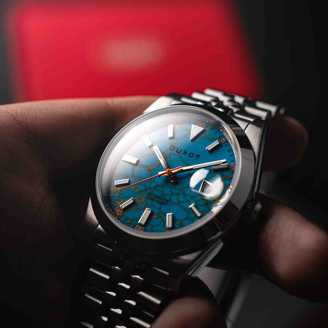 Duxot Vezeto Automatic Turquoise Limited Edition – Watches.com