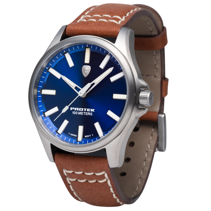 ProTek Titanium Field PT3003 Tritium Blue angled shot picture