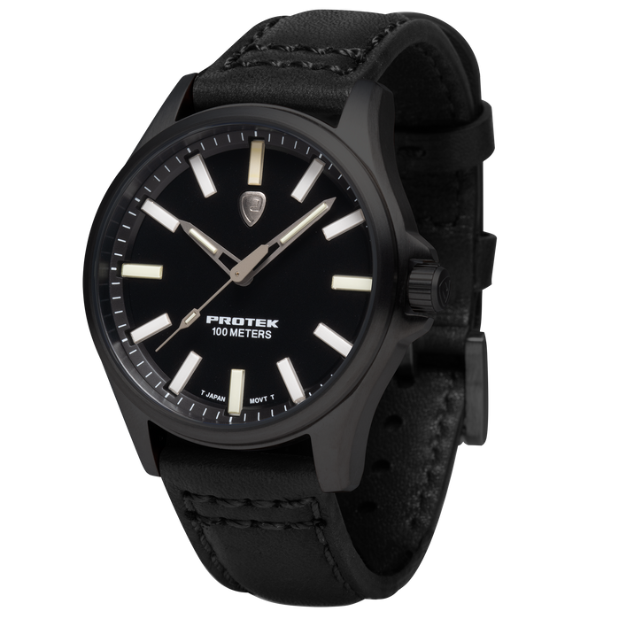 ProTek Titanium Field PT3002 Tritium Black angled shot picture