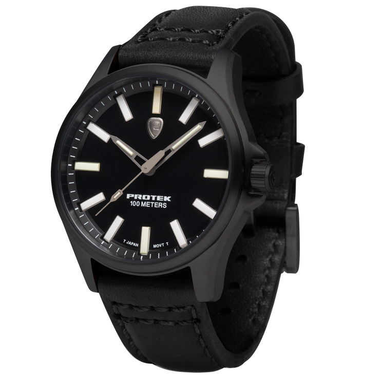 ProTek Titanium Field PT3002 Tritium Black – Watches.com