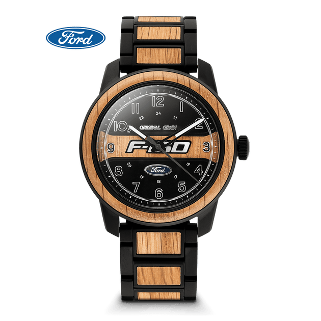 Original Grain Ford Barrel 44mm Oak – Watches.com