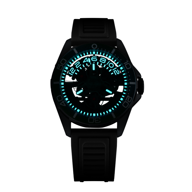 OLTO-8 Tide X Diving Automatic Rust Red