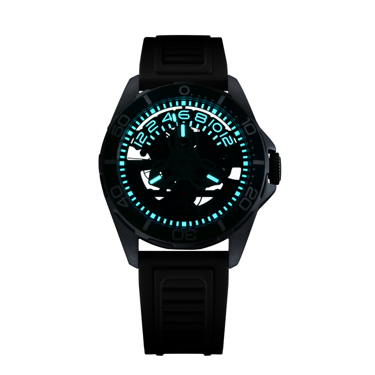 OLTO-8 Tide X Diving Automatic Neon Green