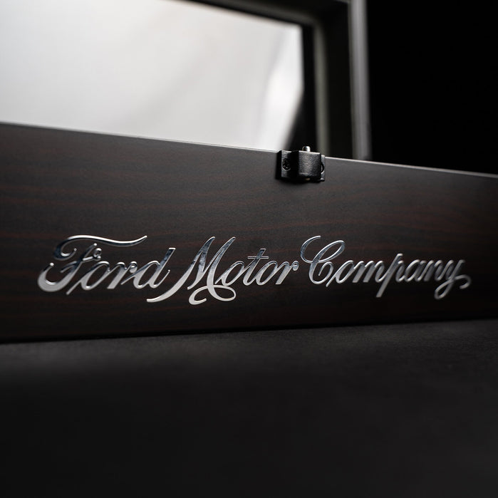 Original Grain Ford Ebony 5 Watch Collectors Box angled shot picture