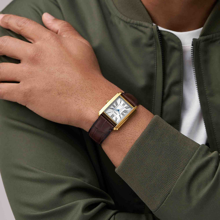 Fossil Carraway On Wrist Fossil Carraway Leather Men Watch