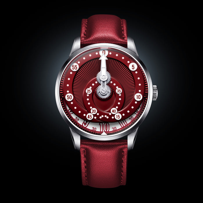 Mandetbrote Orbital Automatic Red Limited Edition angled shot picture