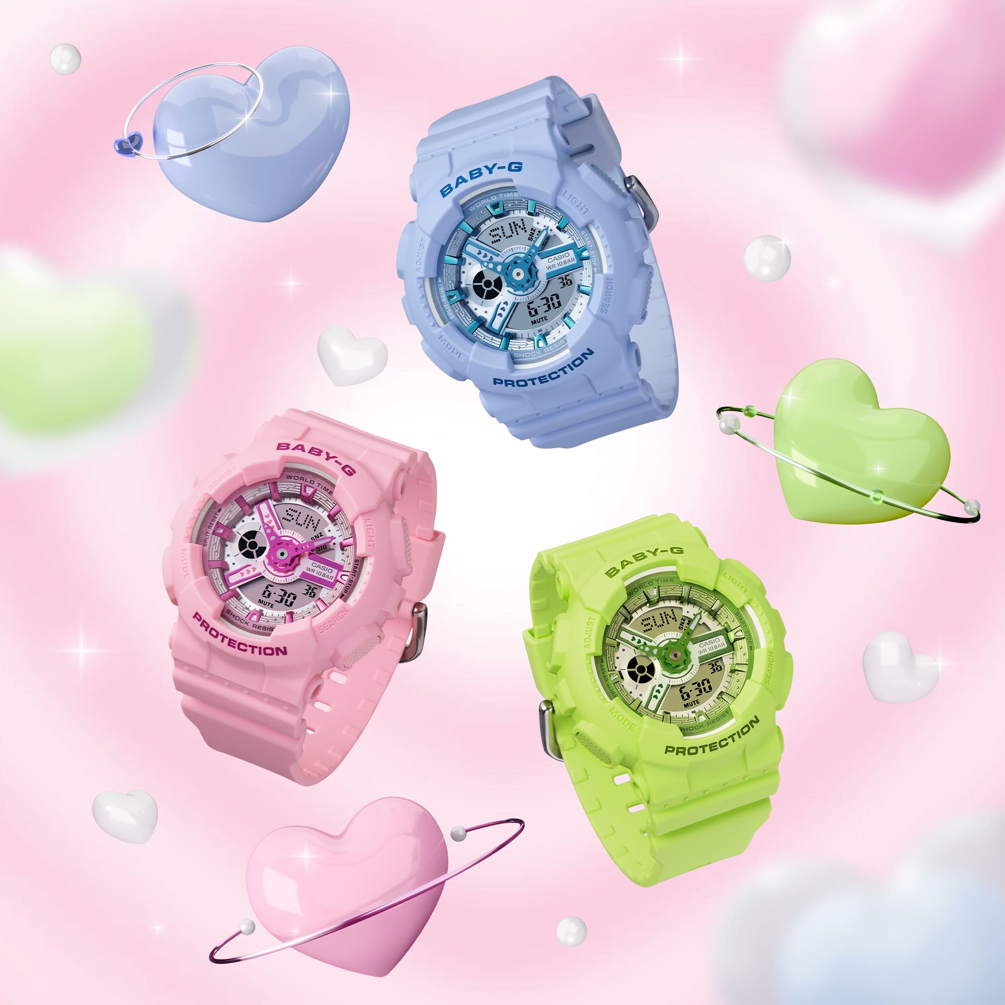 G-Y2K様 G-Shock BA-110 Y2K Baby-G Ana-Digi Blue | Watches.com
