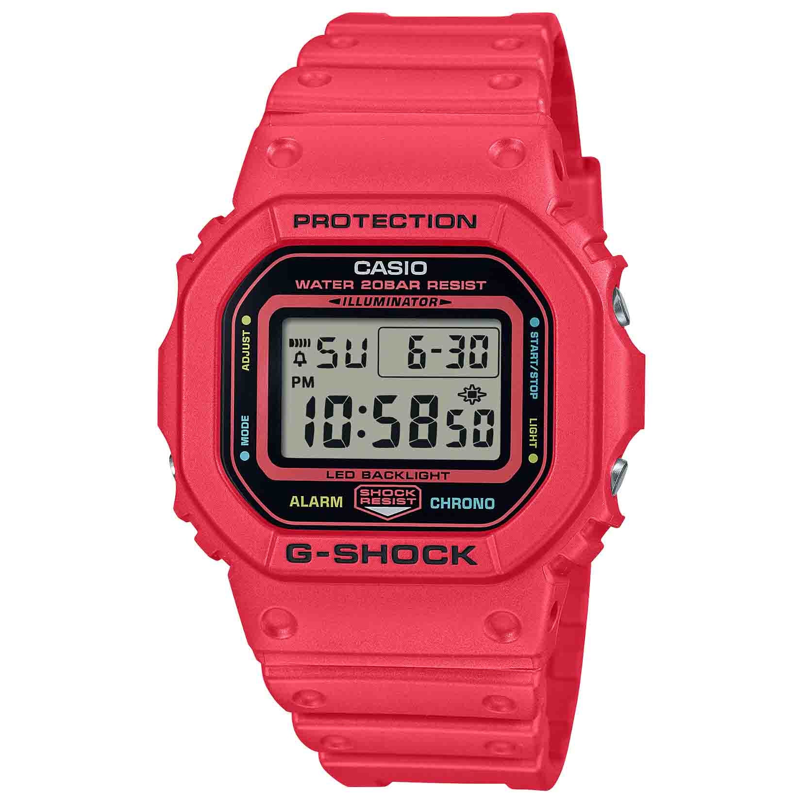 G-Shock DW5600 Digital Energy Pack Red –