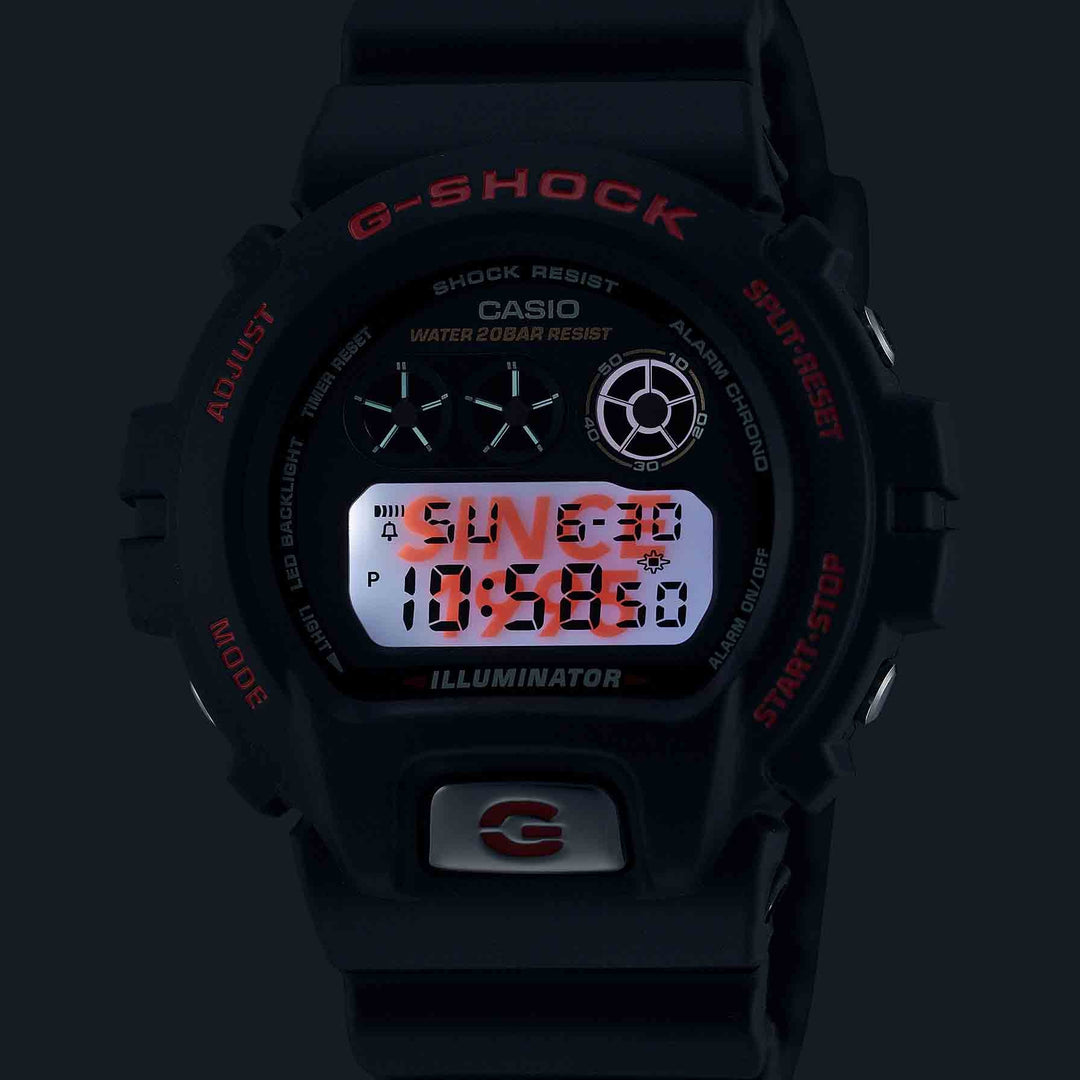 G-Shock DW6900 30th Anniversary Digital Black | Watches.com