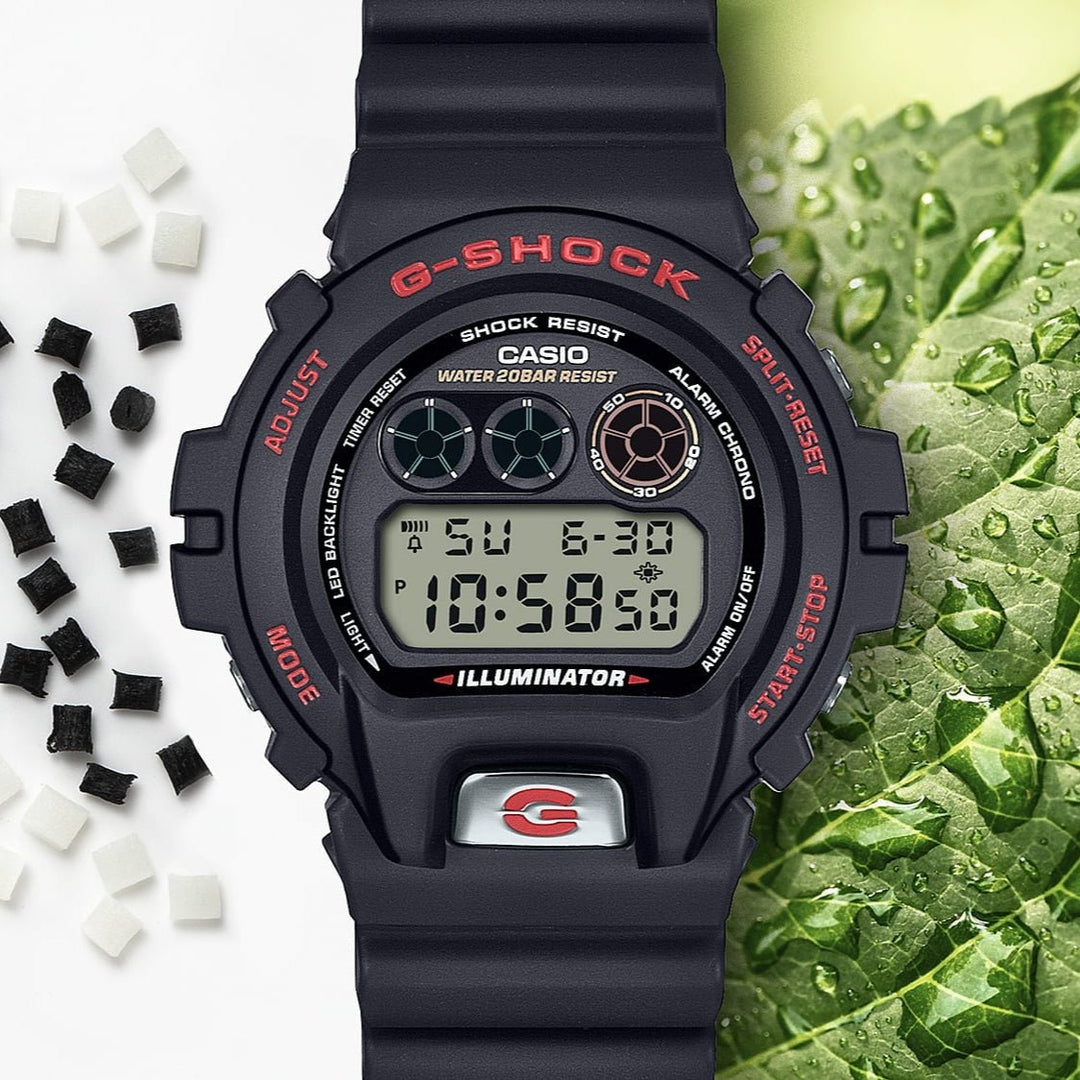 G-Shock DW6900 30th Anniversary Digital Black | Watches.com