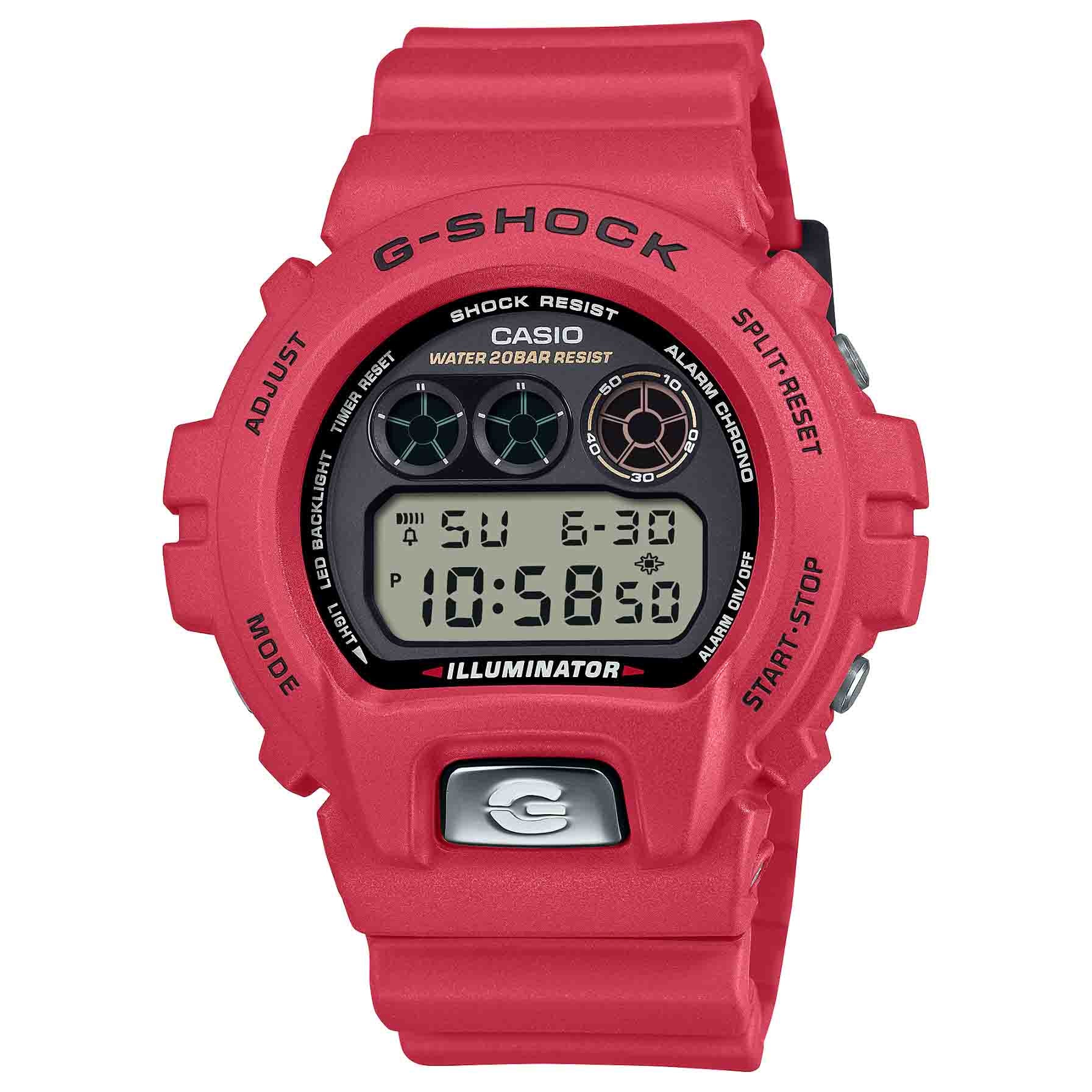 G-SHOCK DW-6900 レッド g-shock-dw6900-30th-