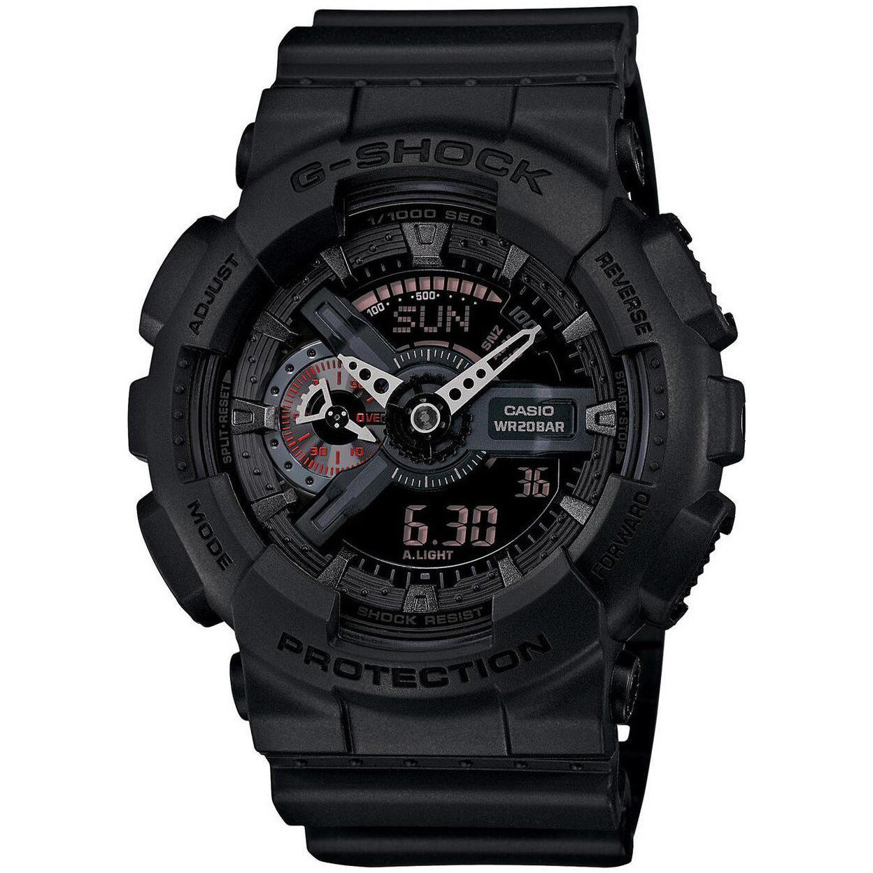 G-Shock Classic Military X-Large Matte Black | Watches.com