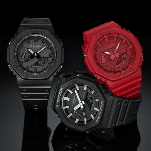 最安値　G-SHOCK GA-2100-1A1JF ブラック G-Shock GA2100-1A1 Ana Digi Black Shock Resistant Watch | Dillard's