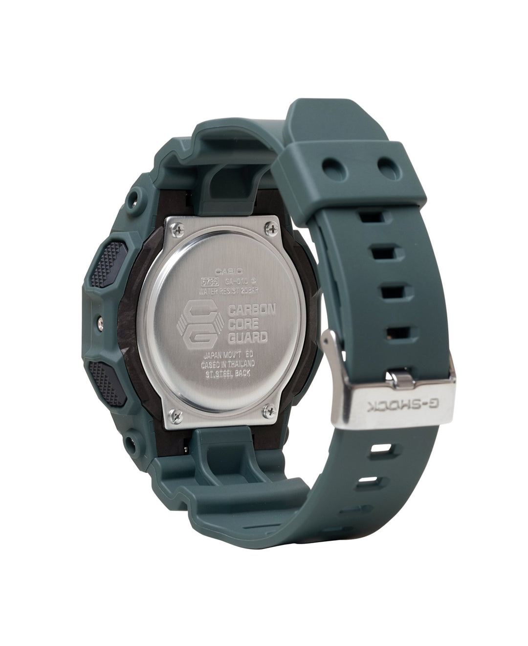 G-Shock GA010 Rugged Ana-Digi 10 Year Battery Green | Watches.com