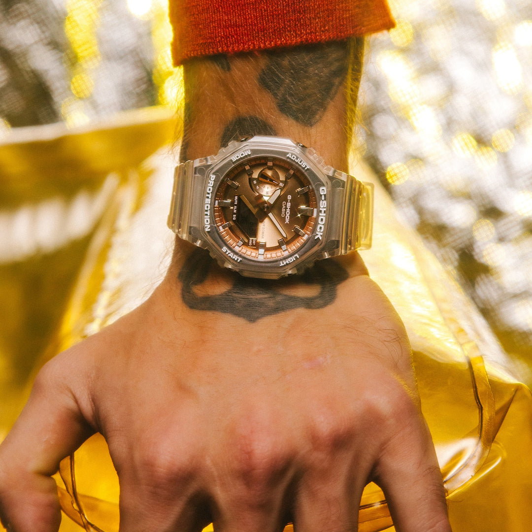G-Shock GA2100 Ana-Digi Bright Metallic Gold | Watches.com