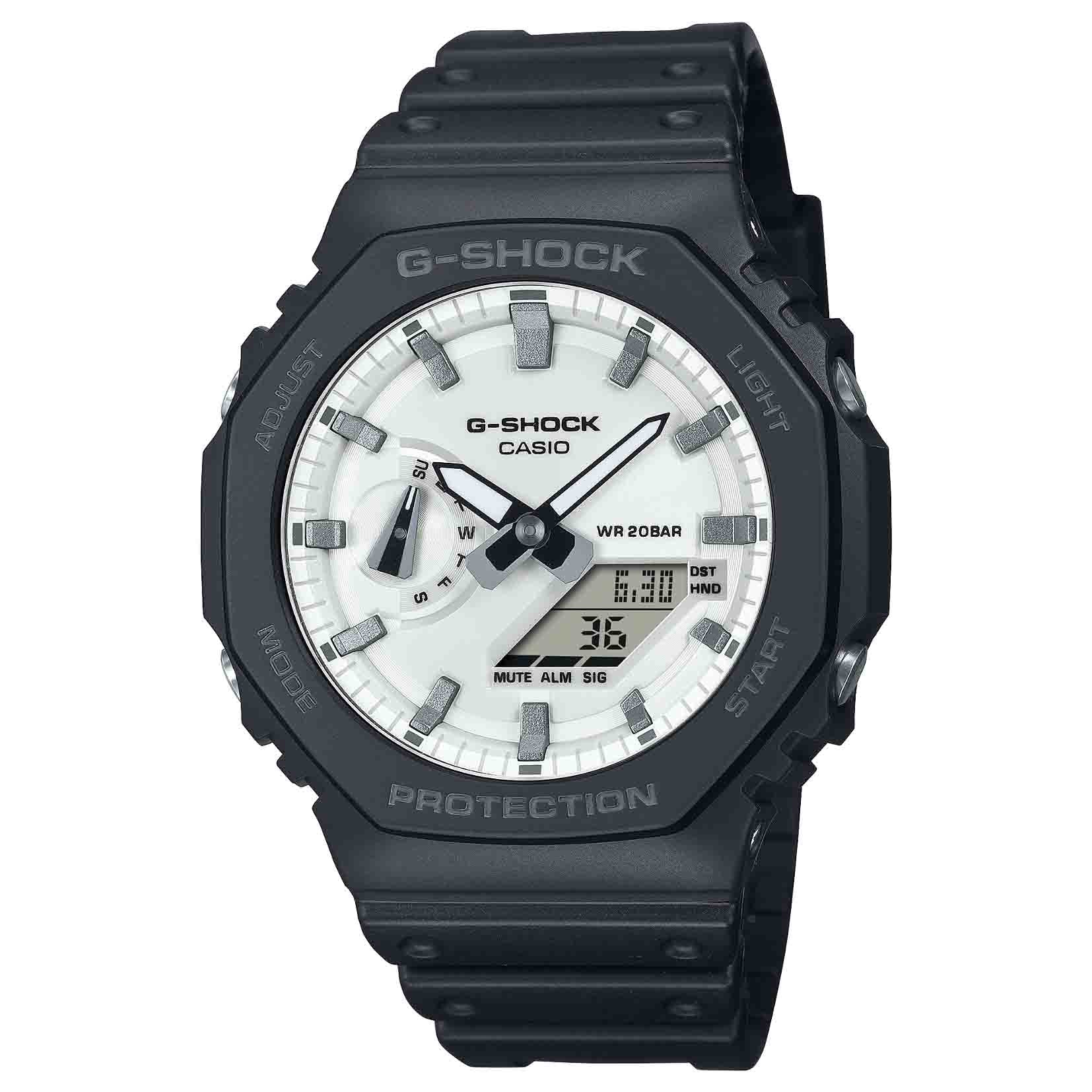 G-Shock GA2100 Ana-Digi Brilliant White | Watches.com