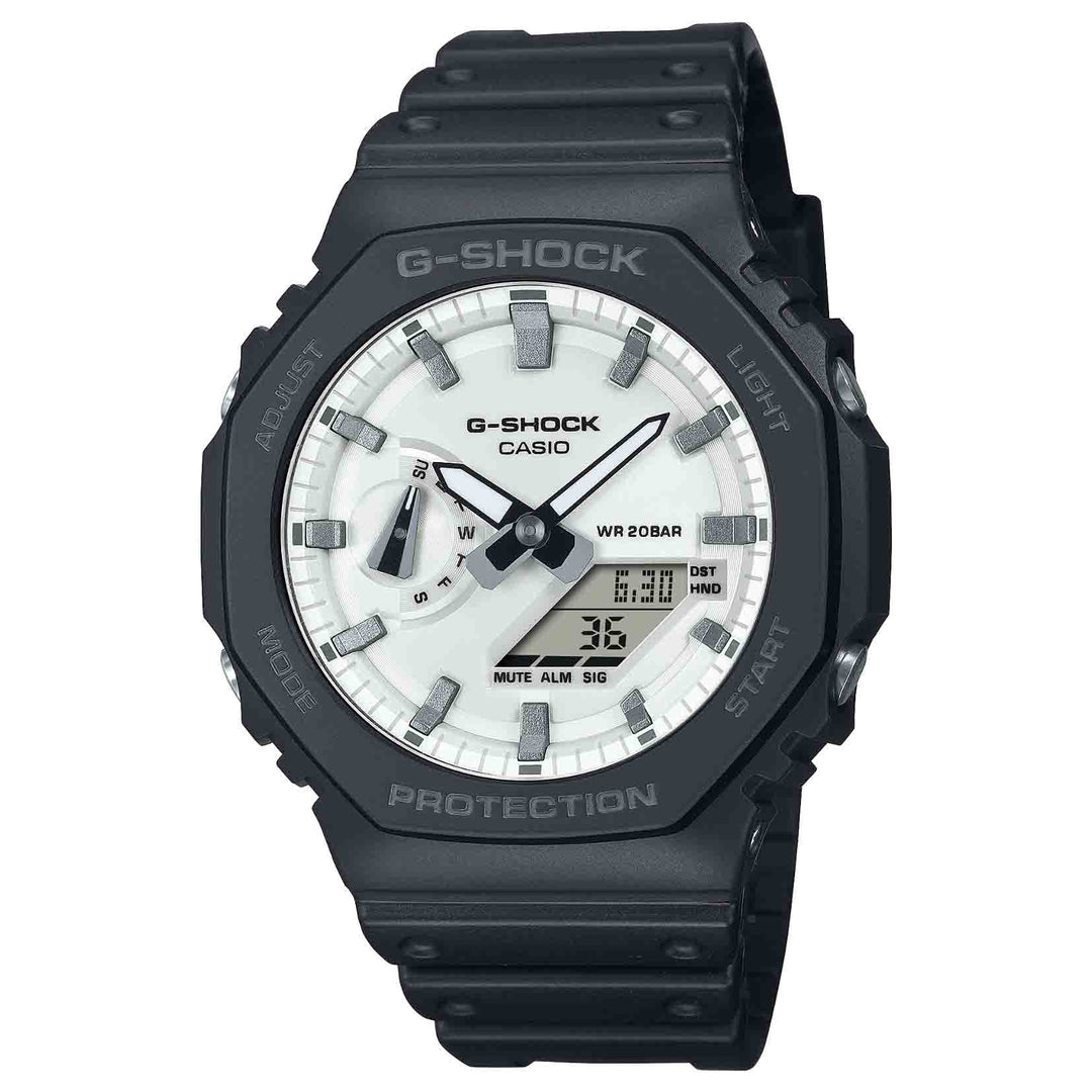 ゆ*あ様 G-SHOCK GA-2100 ホワイト G-Shock GA2100 Ana-Digi White | Watches.com