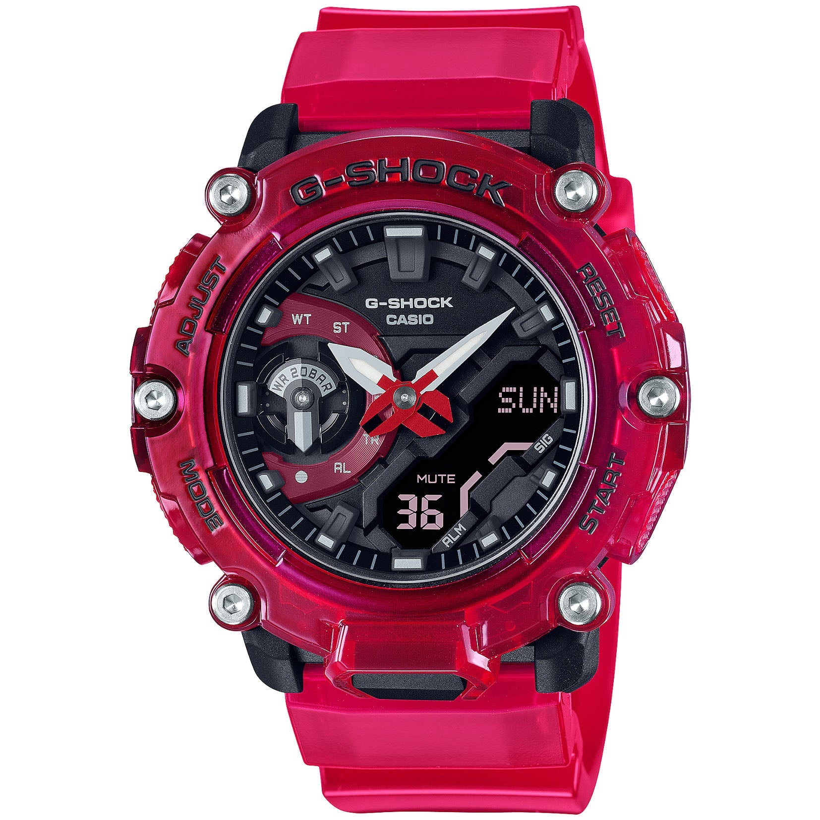 G-Shock GA2200 Sound Waves Red Limited Edition - Main Image