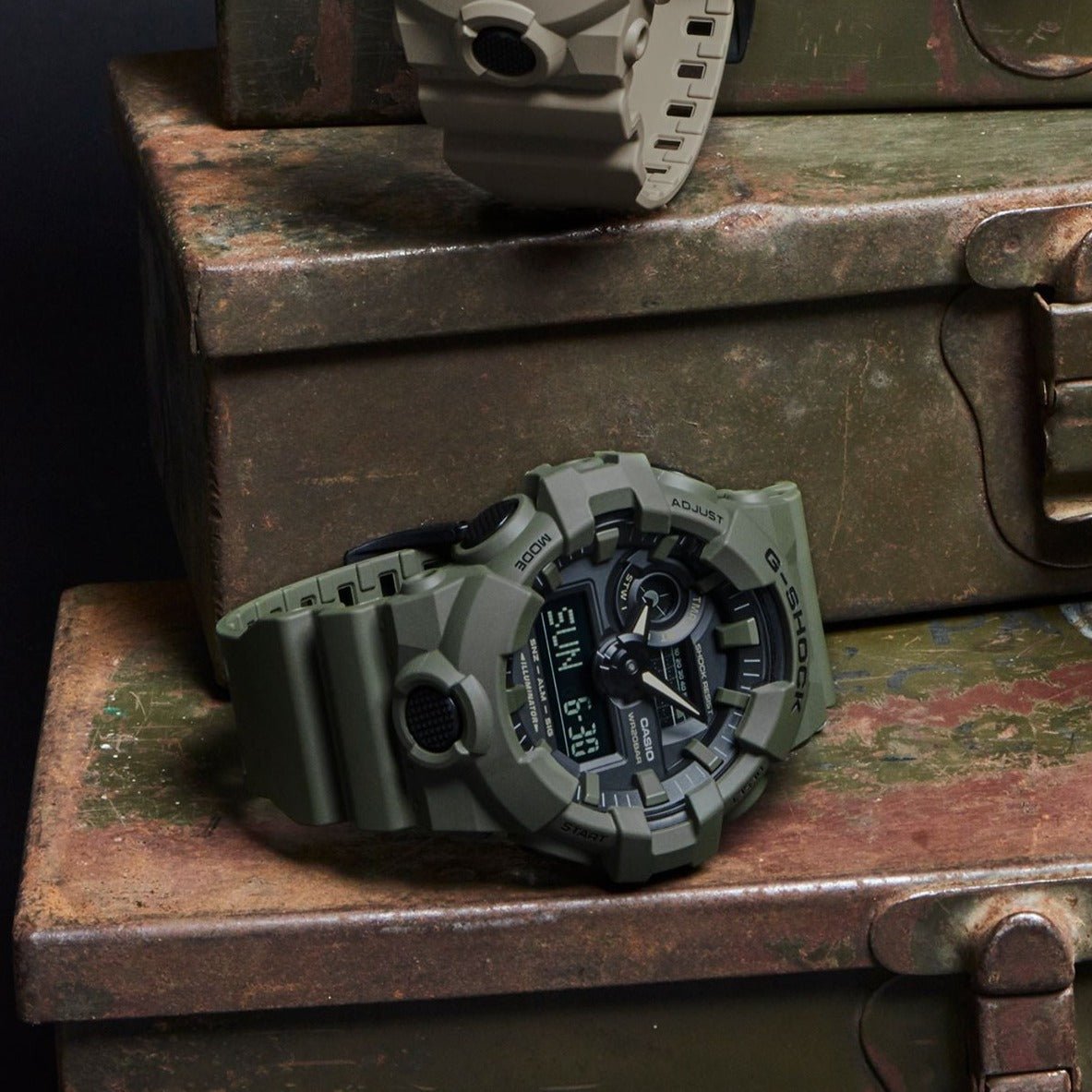 G-Shock GA700 Green | Watches.com