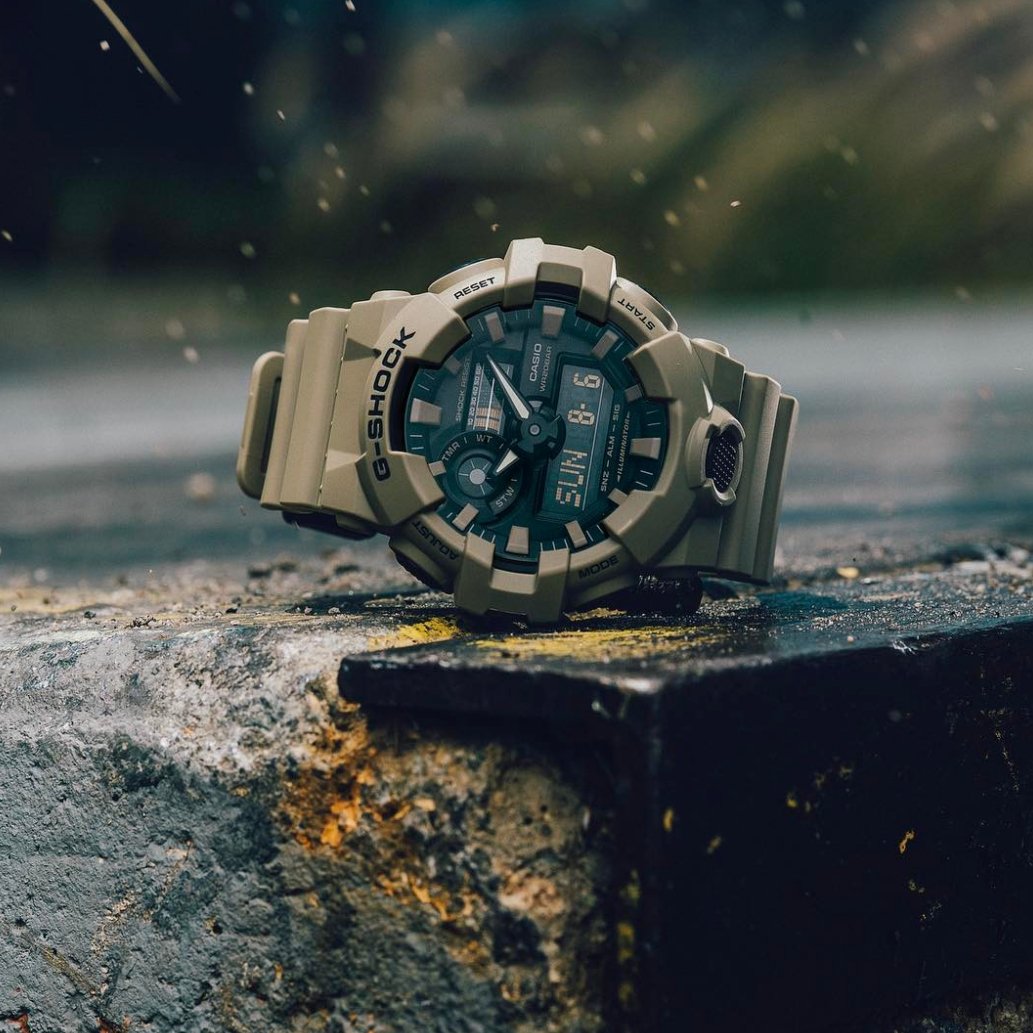 G-Shock GA700 Tan | Watches.com