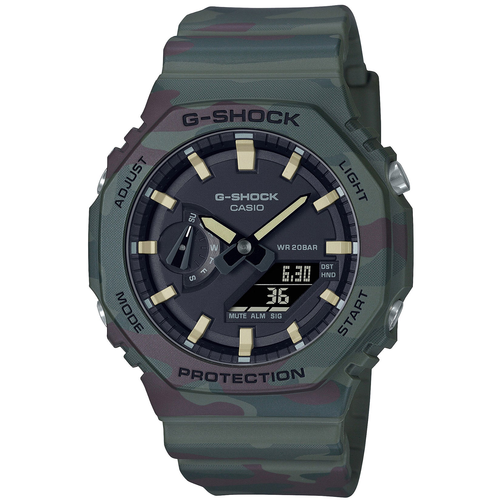 G-Shock GAE2100 World Explorer Ani-Digi Camo Box Set