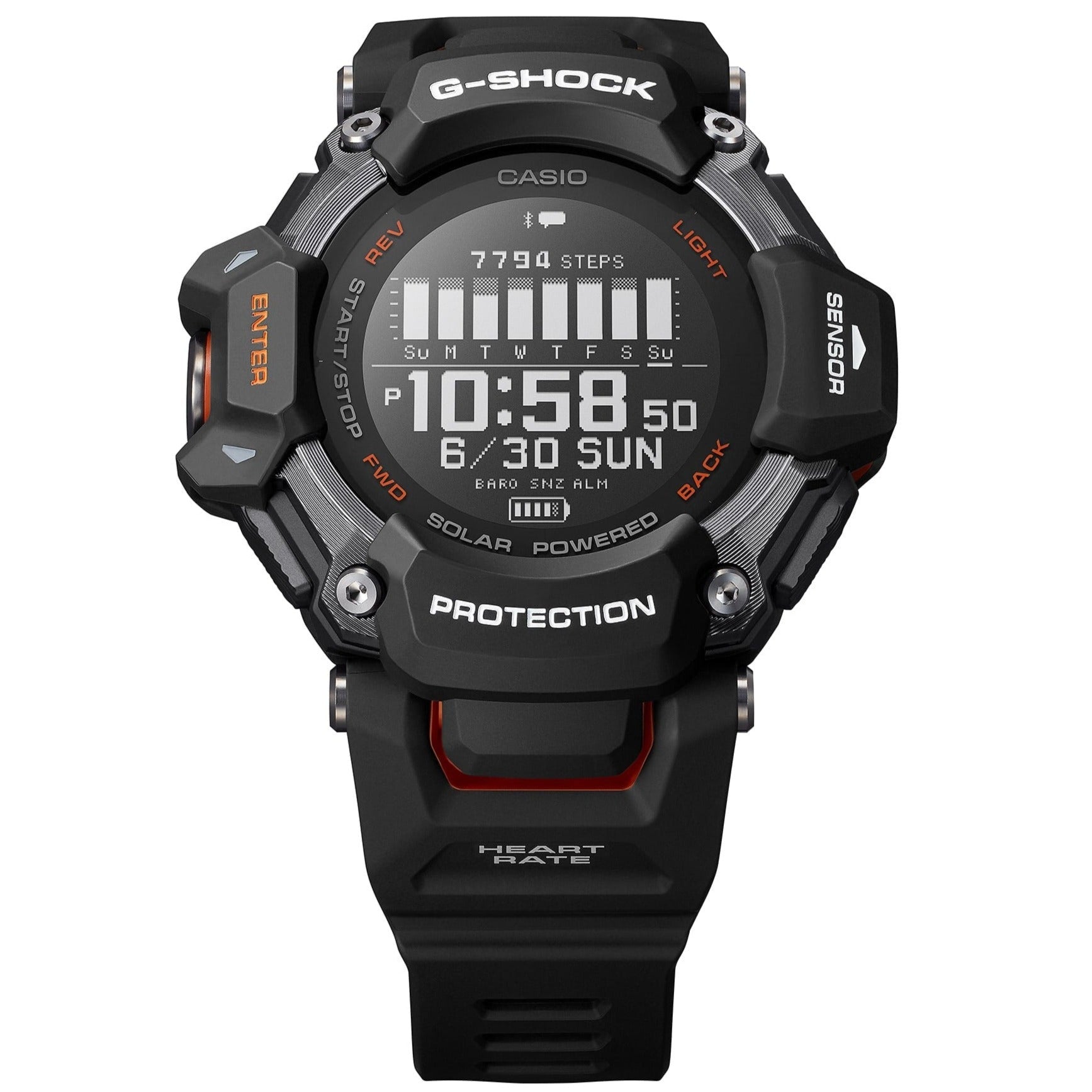 G-Shock GBDH2000 Move HRM+GPS Black | Watches.com