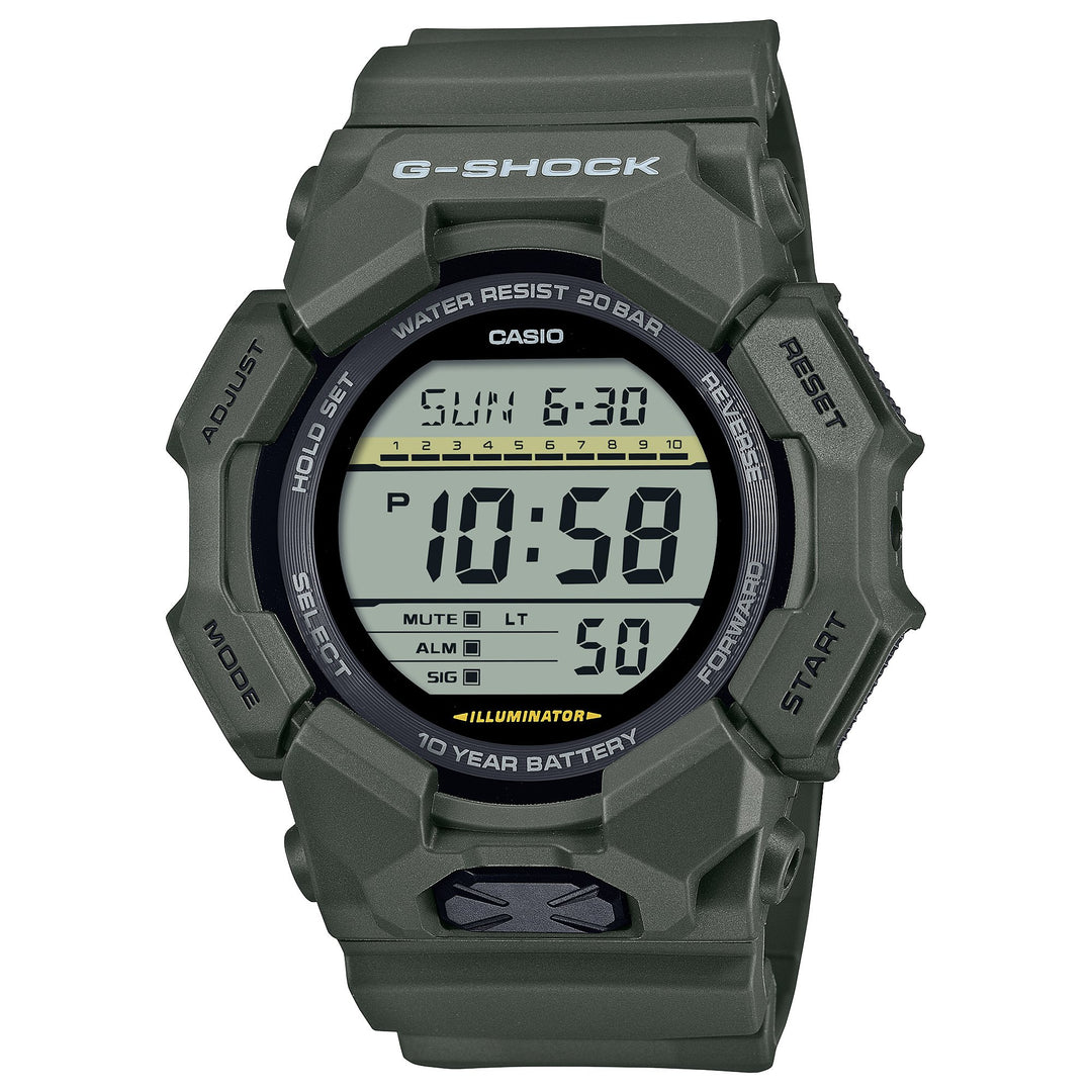 ［ほぼ未使用］Retro Digital Watch 36mm Green G-Shock GDB500S-3 Digital Watch | TYLER'S