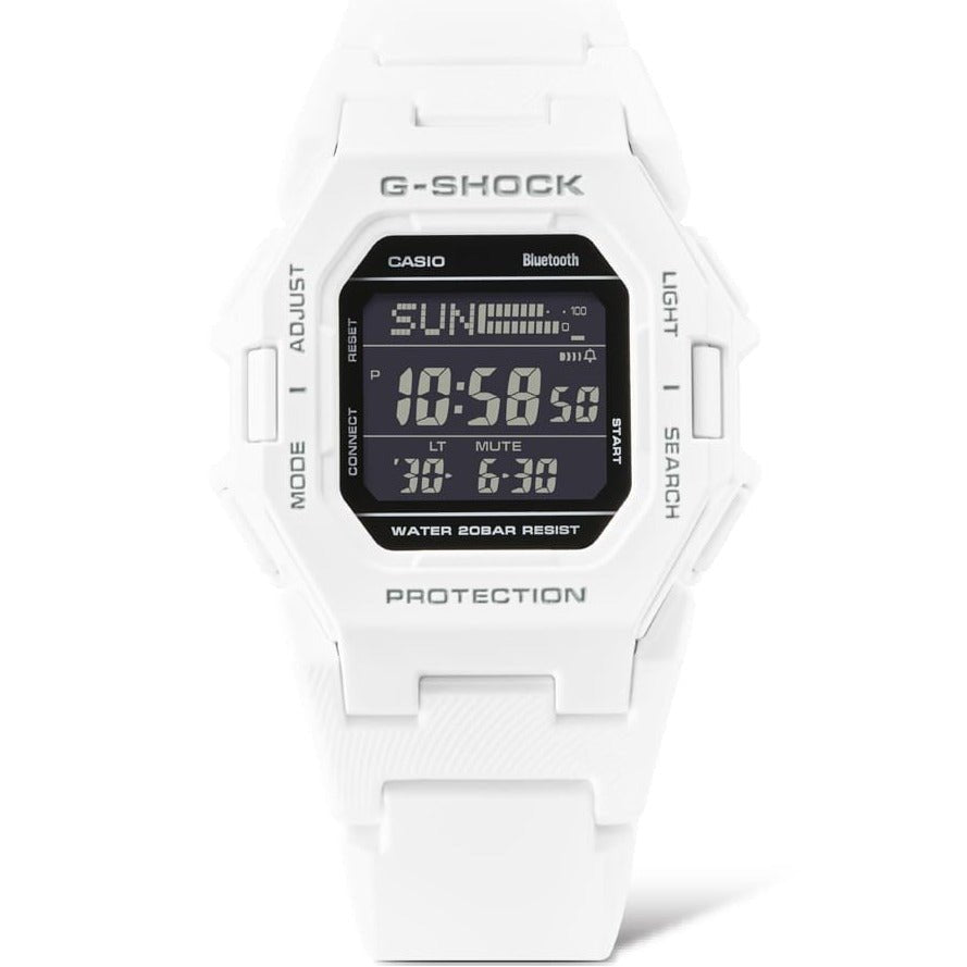 【極美品】G-SHOCK CASIOホワイト g-shock-gdb500-digital-white-