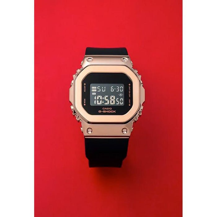 G-Shock GM-S5600 Full Metal Rose Gold Black | Watches.com
