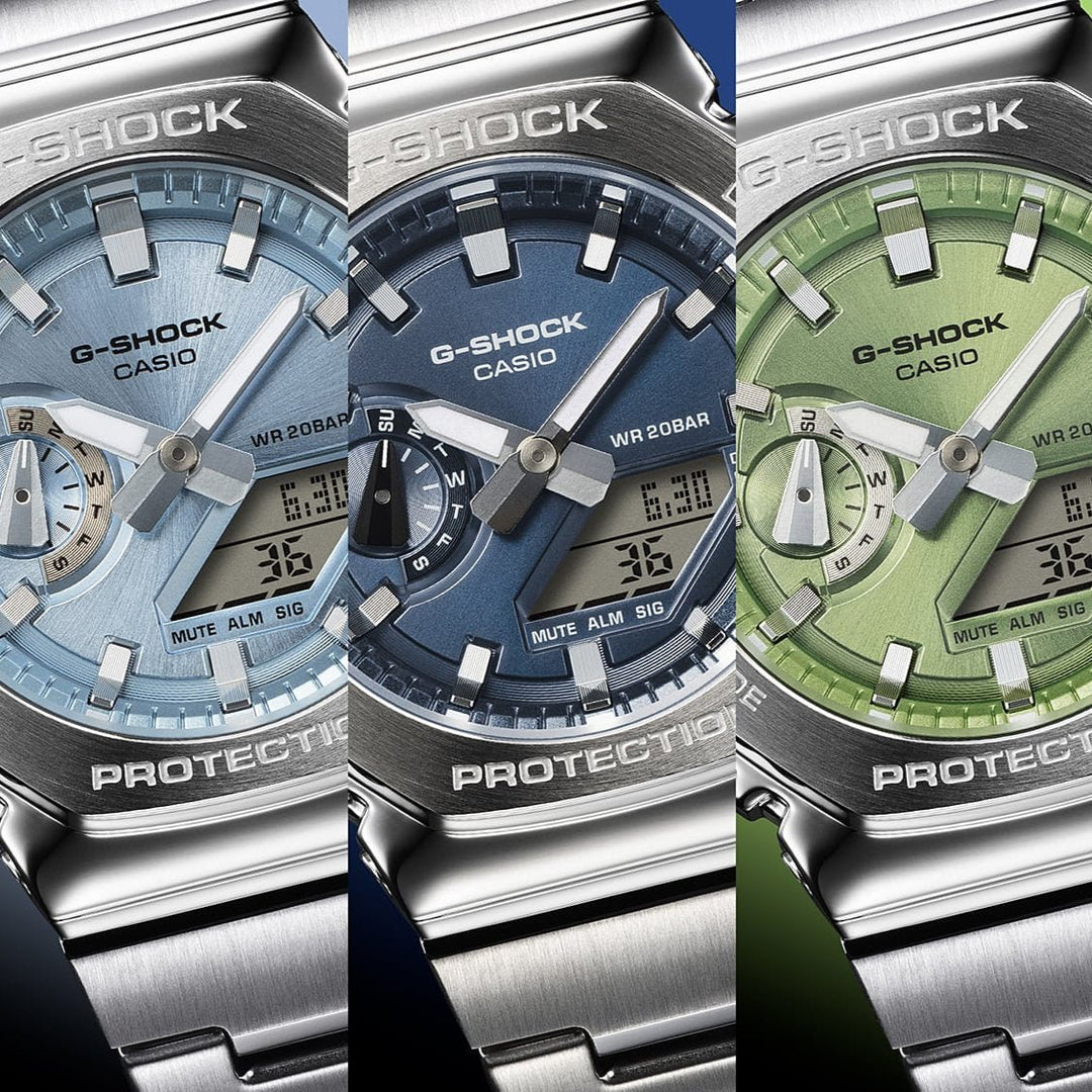 G-Shock GM2110D Metal Ana-Digi Green | Watches.com