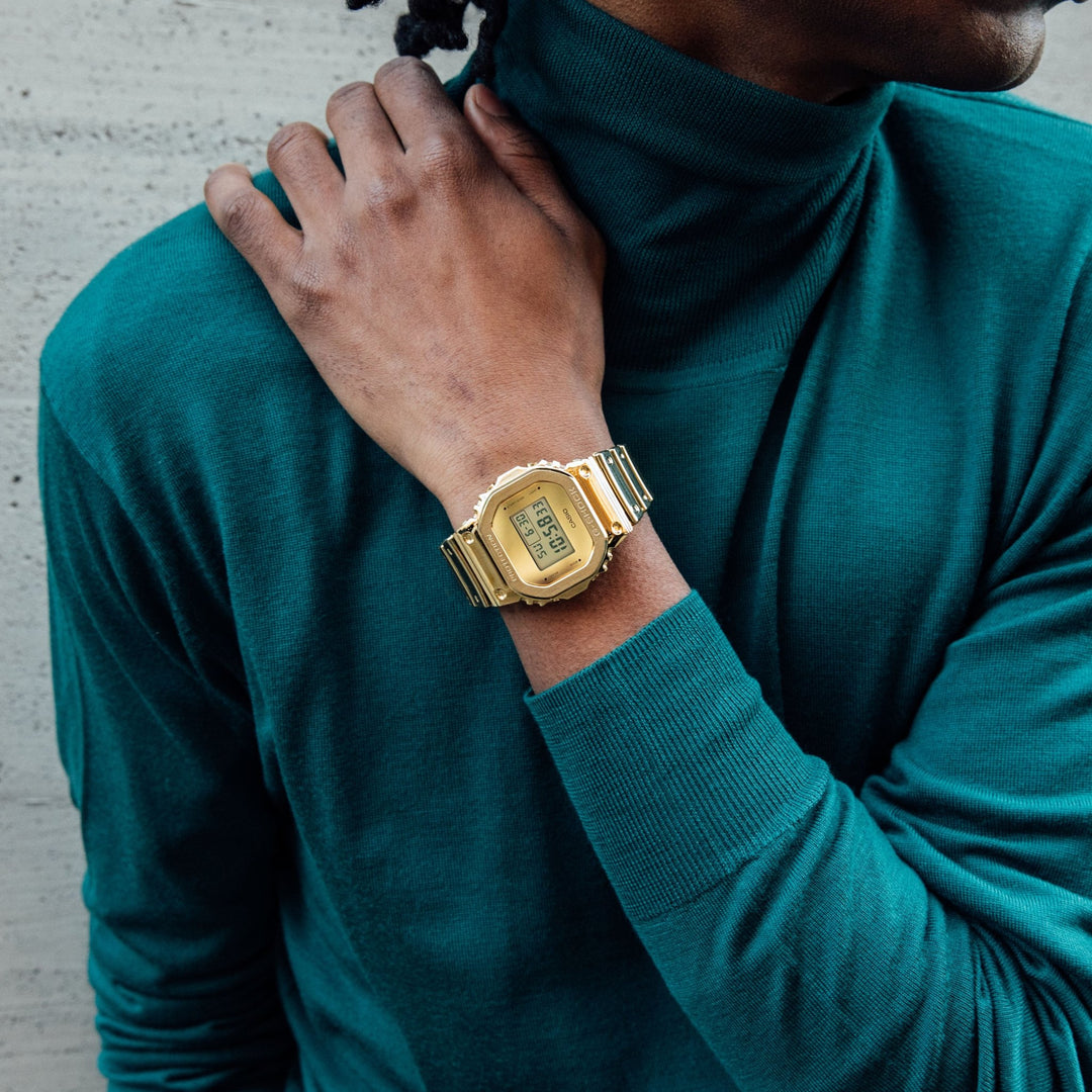 G-Shock GM5600 G-Steel Digital Metallic Gold | Watches.com