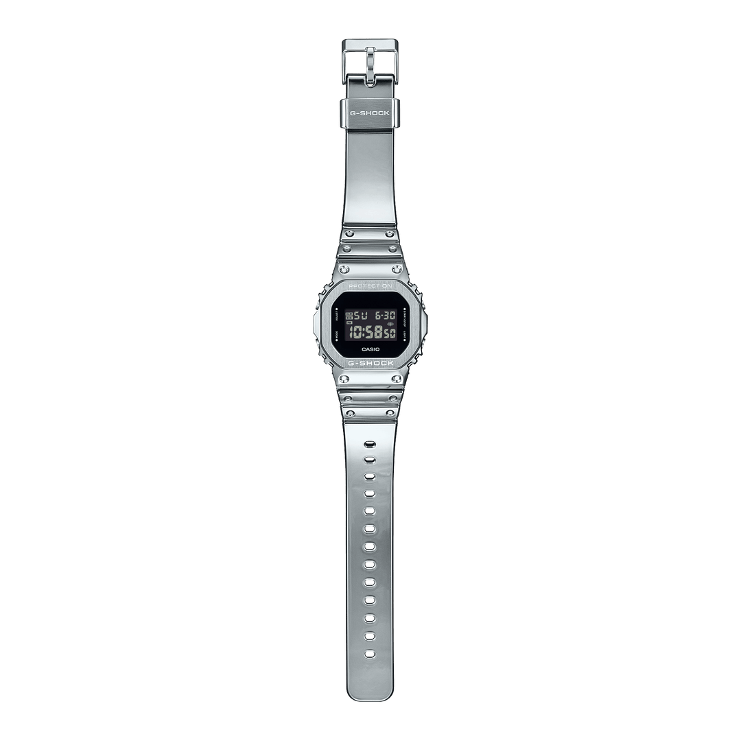 G-Shock GM5600 G-Steel Digital Metallic Silver | Watches.com G-Shock GM5600 G-Steel Digital Metallic Silver | Watches.com