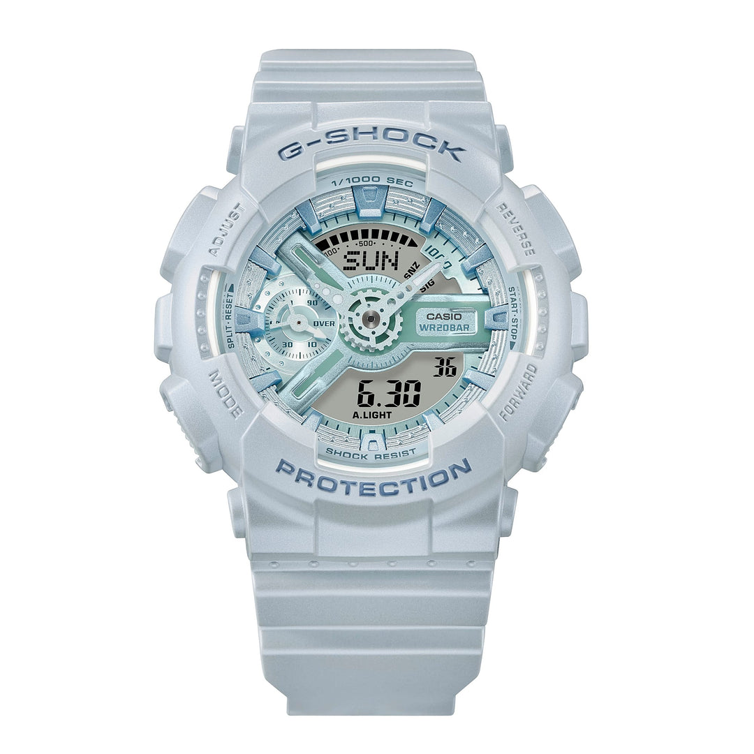 G-Shock GMAS110 Ana-Digi Silky Blue | Watches.com