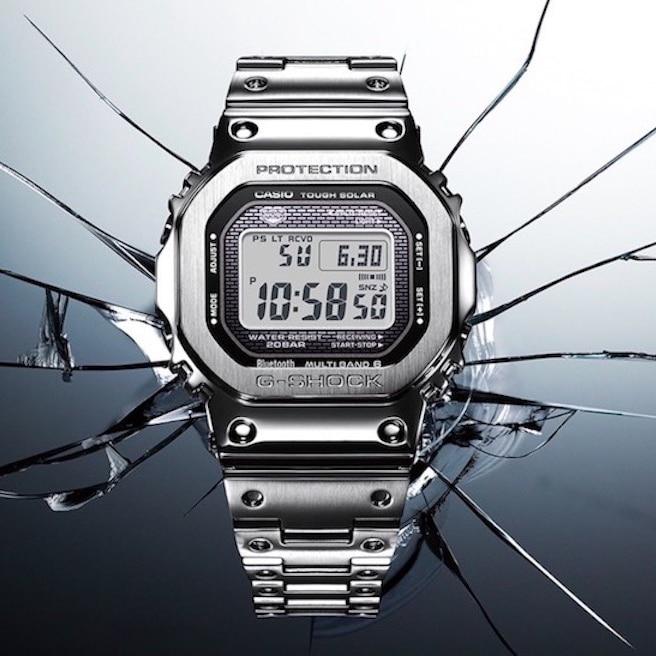 G-Shock GMWB5000 Full Metal Steel | Watches.com